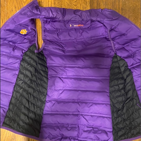 Sale! Columbia Clemson Tigers Reversible Jacket - Picture 8 of 8